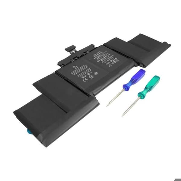 Batteri - AVIZAR - MacBook Pro 15" A1398 - 11,36V - 8755mAh - Li-Polymer Sort Svart