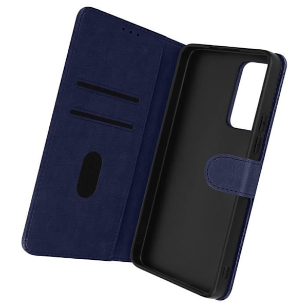 Xiaomi 12 Lite Cover - AVIZAR - Chesterfield - Videostödfunktion - Midnattsblå Midnattsblå