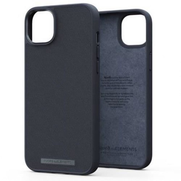 iPhone 14 Plus cover - AVIZAR - NJORD Sort - Læder - Drop resistent - MagSafe kompatibel Svart