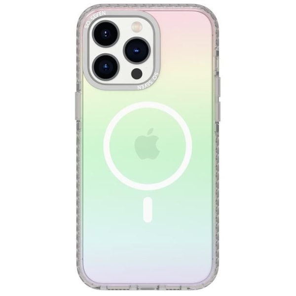 iPhone 15 Pro Max MagSafe Iridescent Rainbow Case So Seven Multicolor