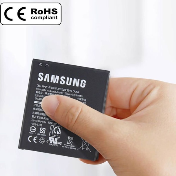 Sisäinen akku Samsung Xcover 6 Prolle 4050mAh alkuperäinen GH43-05117A musta Svart
