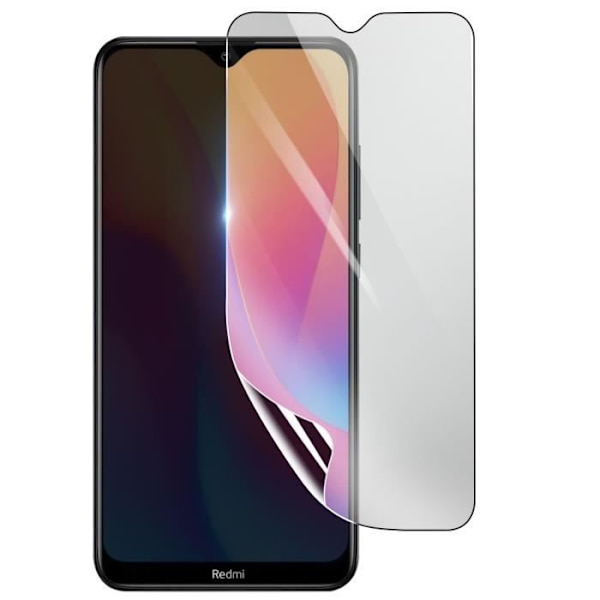 Näytönsuoja - 3MK - Xiaomi Redmi 8A - Iskunkestävä Hydrogeeli - Läpinäkyvä - Naarmuuntumaton Transparent