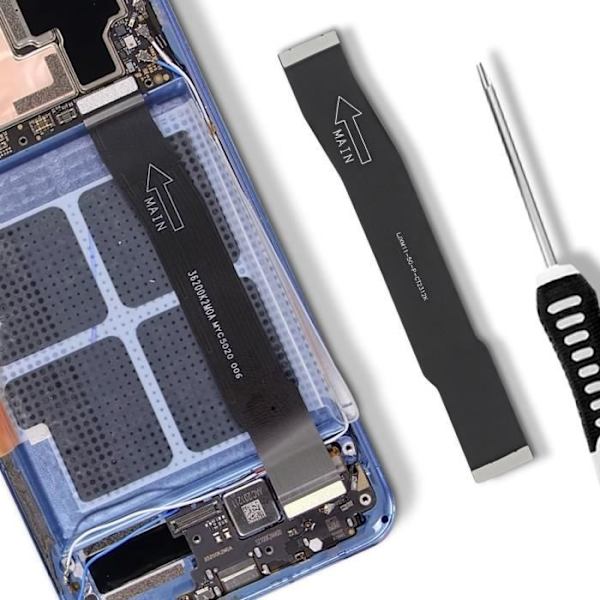 Skærm - AVIZAR - Xiaomi Mi 11 5G - Sort - 100% Kompatibel - Reservedel Svart