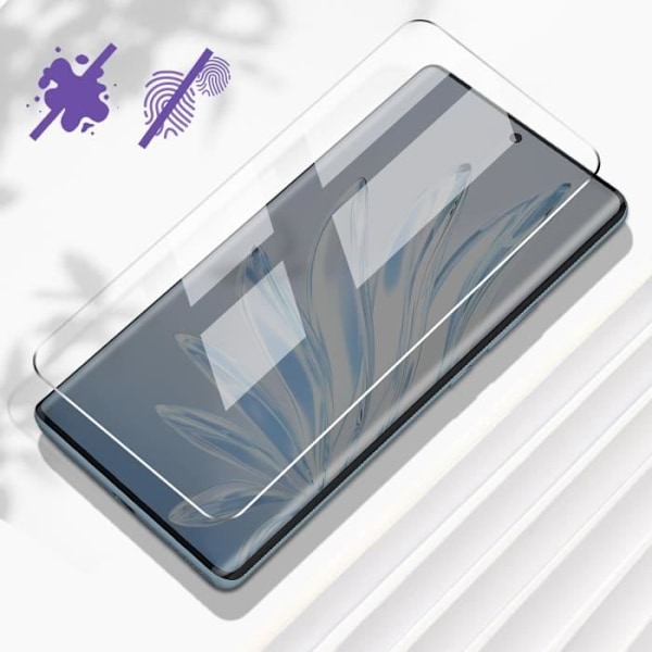 Näytönsuojakalvo - AVIZAR - Honor 70 - 9H karkaistu lasi - Naarmuuntumaton - Erittäin ohut ja läpinäkyvä Transparent