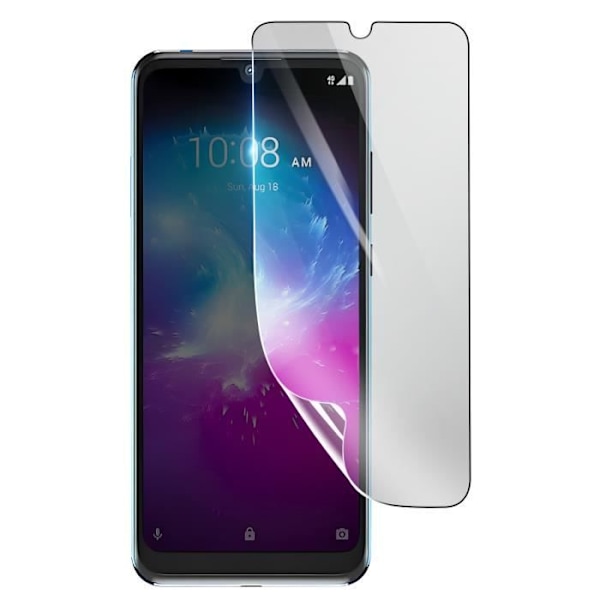 Skärmskydd - 3MK - ZTE Blade A5 2020 - Stötsäker Hydrogel - Reptålig - Transparent Transparent