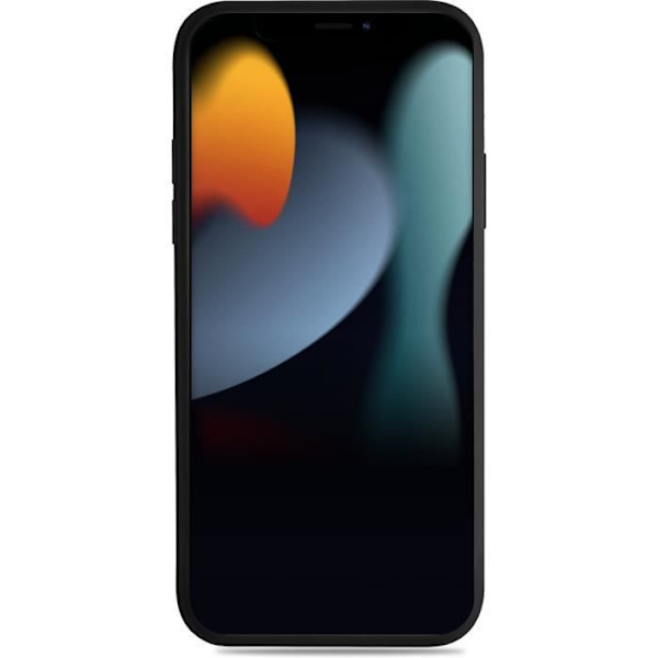 Coque Silicone - PURO - Icon Noire - Flexibel - Modern - iPhone 13 mini Svart