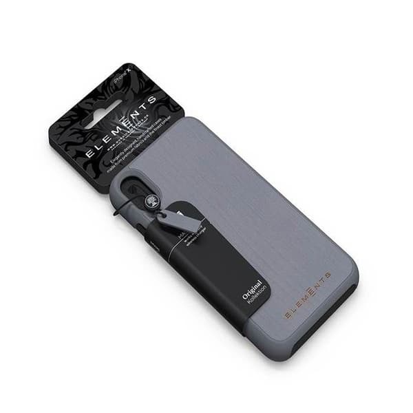 Telefoncover - Nordic Elements - Gefion - iPhone Xs Max - Ahorntræ - Mellemgrå Mellem grå