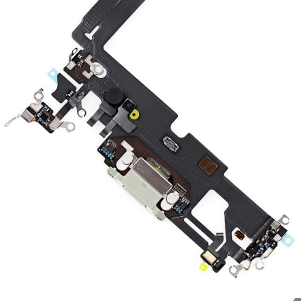 Erstatningsstik til Apple iPhone 12 Pro Max Lightning-opladning - sølv