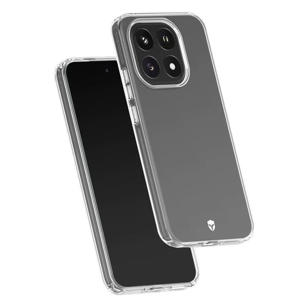 Kuori - FORCE CASE - Xiaomi 15T Feel 2m - 2 m pudotussuoja - Tryax Inserts 3D - Läpinäkyvä Vit