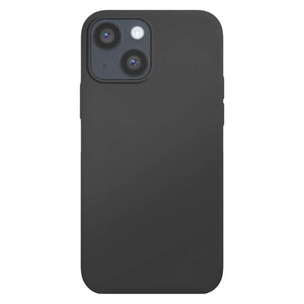 "Coque til iPhone 15 Plus Premium Collection Farve Skin i TPU Stødabsorberende Moxie Sort"