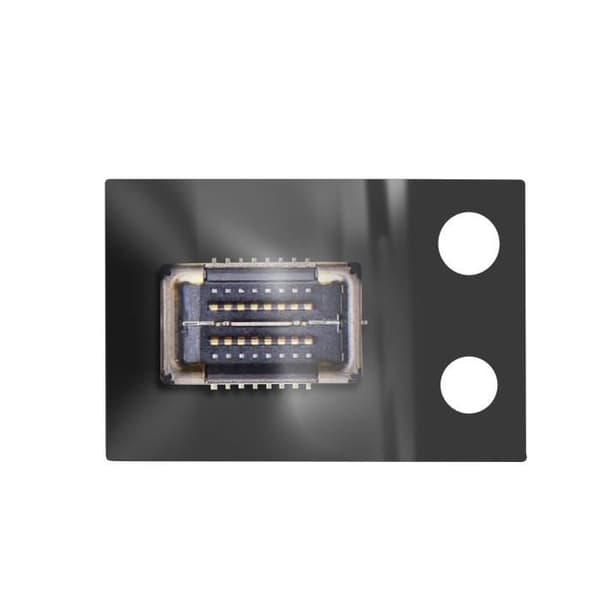 FPC Connector Netværksantenne - AVIZAR - iPhone X - Sort - Kvalitetsudskiftningsdel Svart