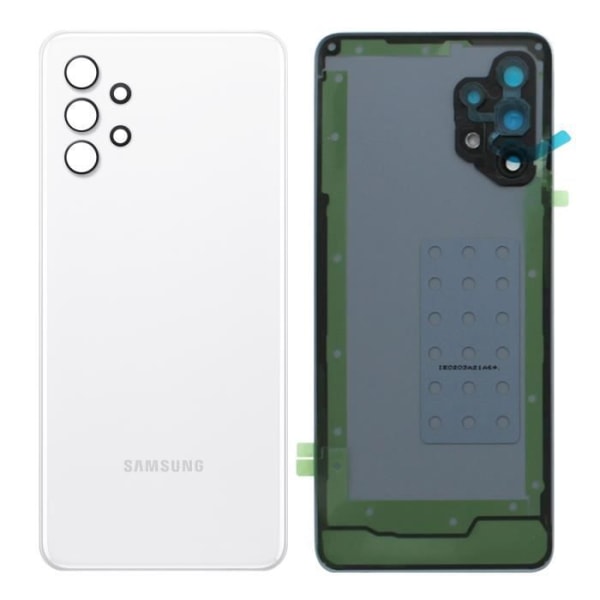 Original Samsung Galaxy A32 batteriskal Vit Vit Ersättningsdel