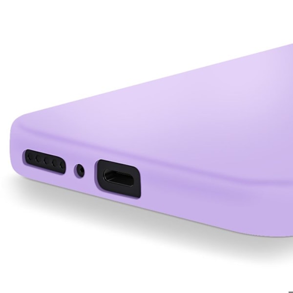 Skal för Xiaomi Redmi Note 14 5G Semi-stiff Soft-touch Anti-fingeravtryck Lila Lila