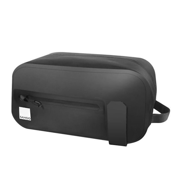 SAHOO vandtæt cykeltaske - 7L kapacitet - Bagbagageholder - Sort Svart