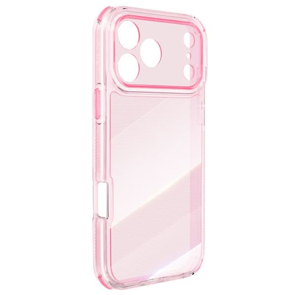 Cover til iPhone 17 Pro Max - AVIZAR - Forstærket - Antiskrid - Tekstureret - Rosa Ros