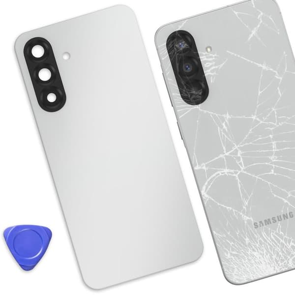 Originalt batteripaket för Samsung Galaxy A56 Hållbart skydd Ljusgrå Grå