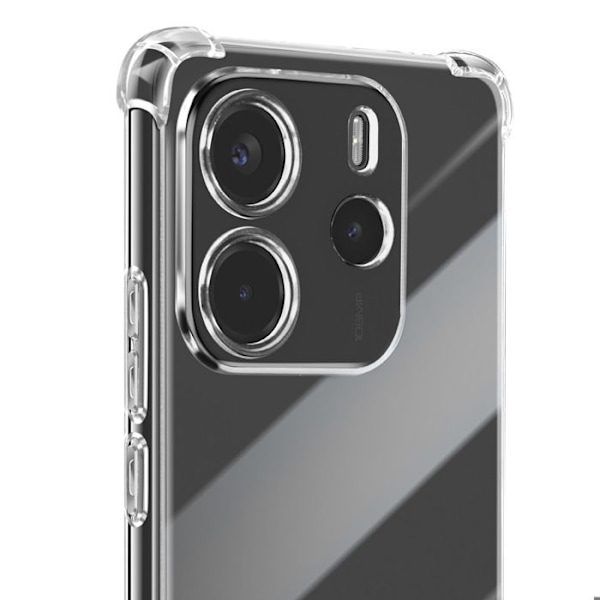 Iskunkestävä kuori Xiaomi Redmi Note 14 4G vahvistetuilla kulmilla Mayaxess läpinäkyvä Vit