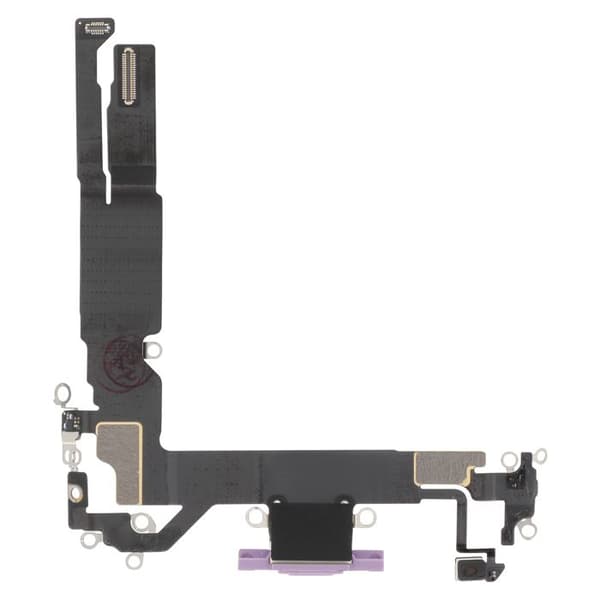 USB-C opladerstik til iPhone 17 med indbygget mikrofon i lavendel Violett