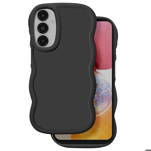 Coque Candy Samsung Galaxy A14 4G:lle ja A14 5G:lle Iskuja kestävää Musta Svart