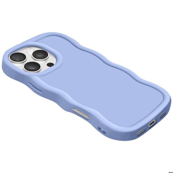 Coque til iPhone 16 Pro Max - Candy - Lavendel - Stødabsorberende Silikone - Moderne Design - Mat Finish Lila
