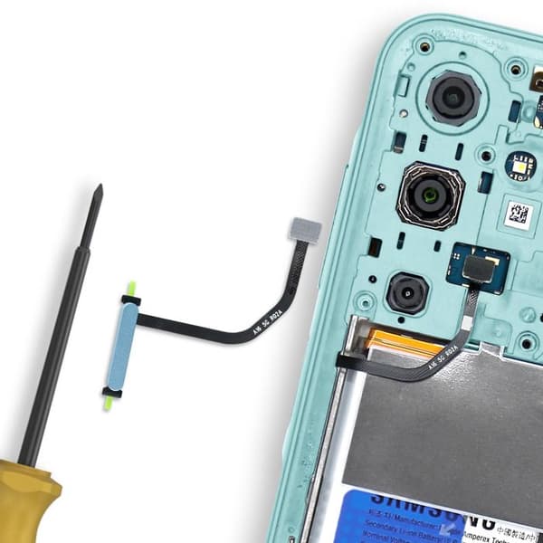 Sormenjälkilukija Samsung Galaxy A16 Vihreä
