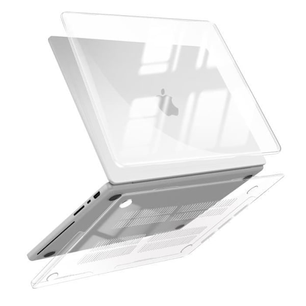 Skydd för MacBook Pro 14 Hård Ekologisk Polykarbonat MW Transparent Transparent