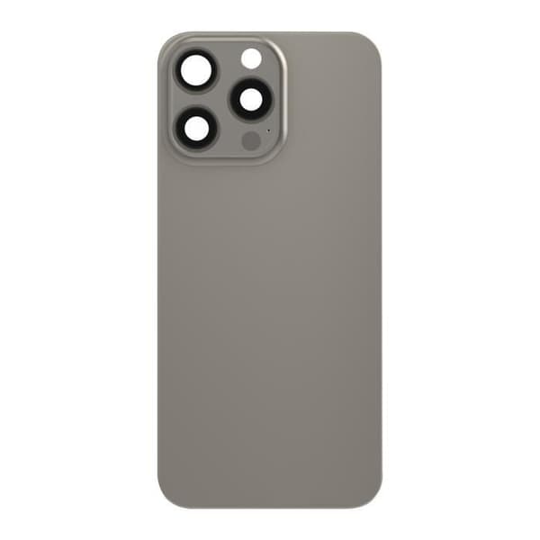 Komplett bakruta för iPhone 15 Pro Max - AVIZAR - Grå - Inbyggd MagSafe Grå