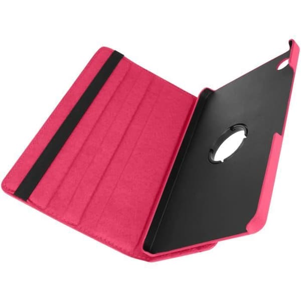 Folio cover - AVIZAR - Samsung Galaxy Tab A9 Plus - Fuld beskyttelse - 360° roterende støtte - Pink Ros
