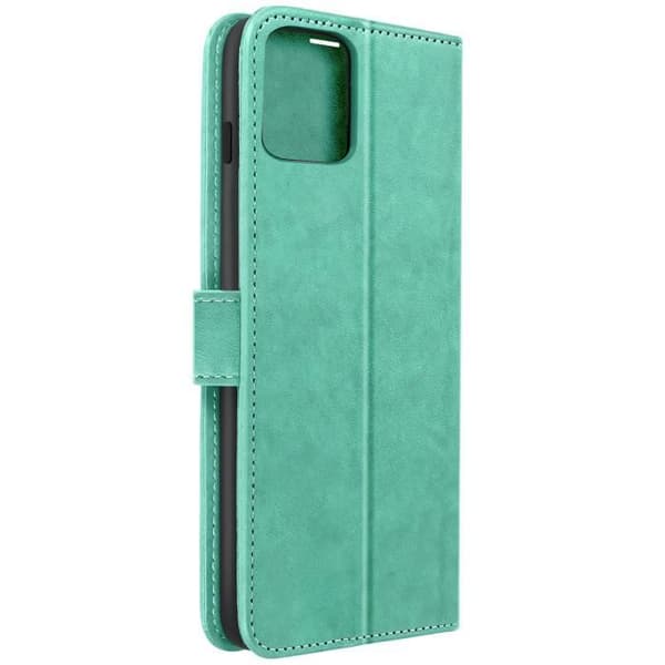 Étui iPhone 11 - Mandala Blomst - Grøn - Fuld beskyttelse - Støttefunktion - Rem til håndled Grön