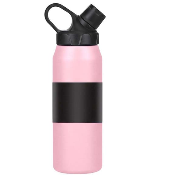 Sport Isoleret Flaske 950 ml i Rustfrit Stål Moderne Design Rosa Ros