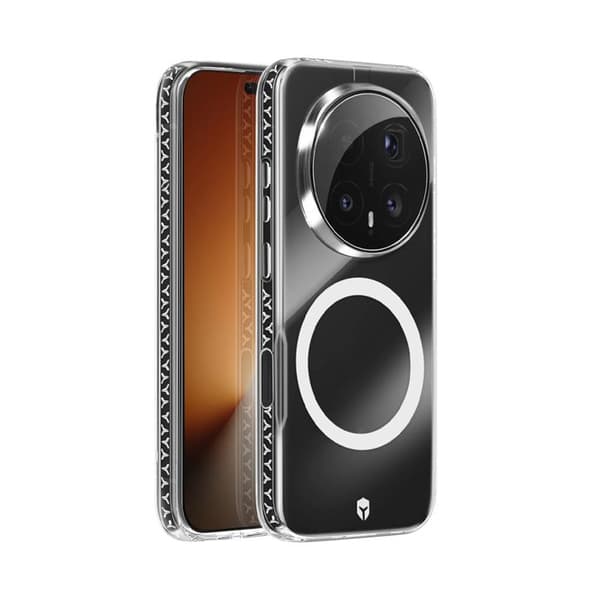 Coque - FORCE CASE - Honor Magic 8 Pro - Stødbeskyttelse 3 m - Transparent mod gulning - Kompatibel med MagSafe/Qi Vit