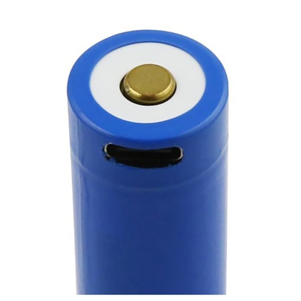 Batteri 3.7V 2600mAh Li-ion 9.6Wh Kompatibel 18650 med USB-C Laddningsbar