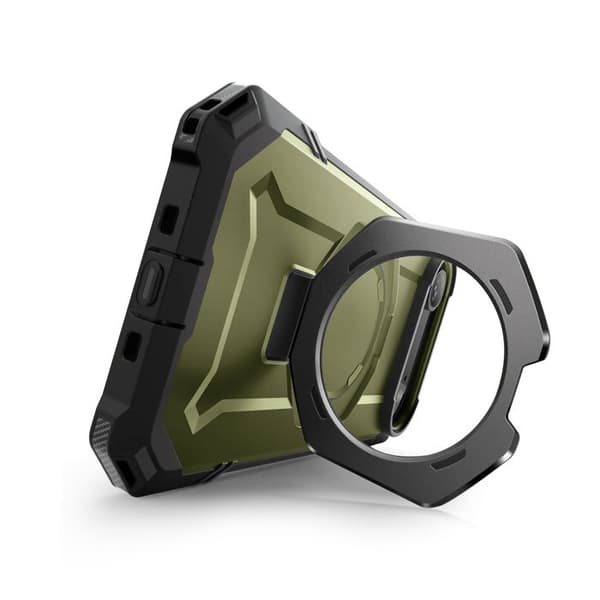 Coque Magsafe - SUPCASE - iPhone Air - Militærbeskyttelse - Stødresistent - Justerbar stativ Grön