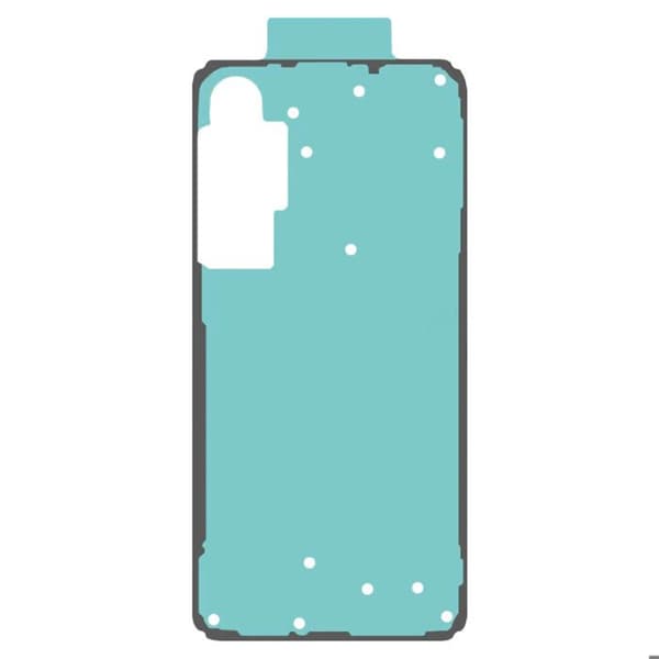 Original bageste glas klæbemiddel til Galaxy S24 FE Service Pack Samsung Grøn Grön