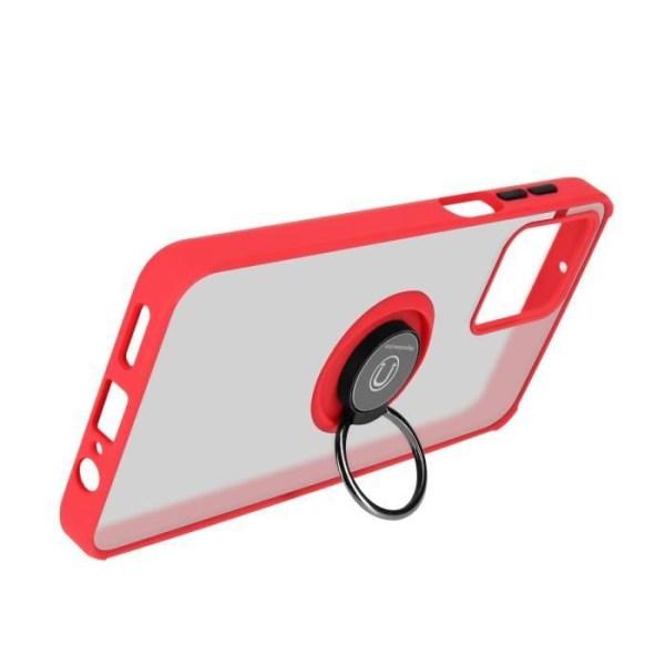 Cover til Motorola Moto G53 / G23 og G13 Ring Video Support Rød Röd