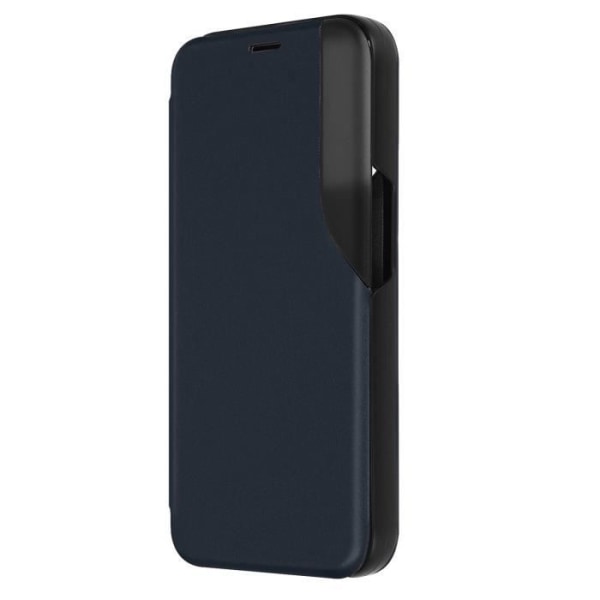 Fodral för iPhone 15 Pro Max Flip Display Window Support Video Midnight Blue