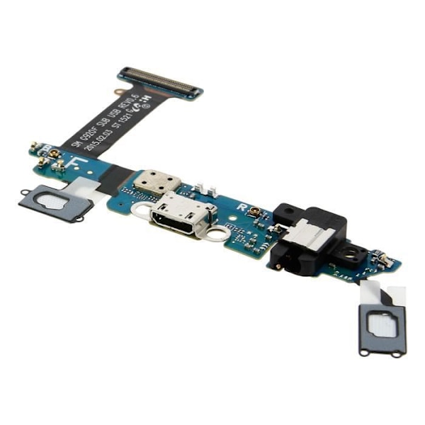 Ladebånd - Samsung - Galaxy S6 - Micro-USB - Jack 3.5 - Sort