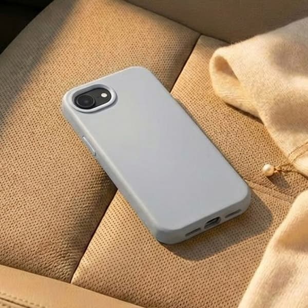 Skal för iPhone 16e / 17e Extremt Stötsäker ShockSpread ECO Design Premium Rhinoshield Grå Grå