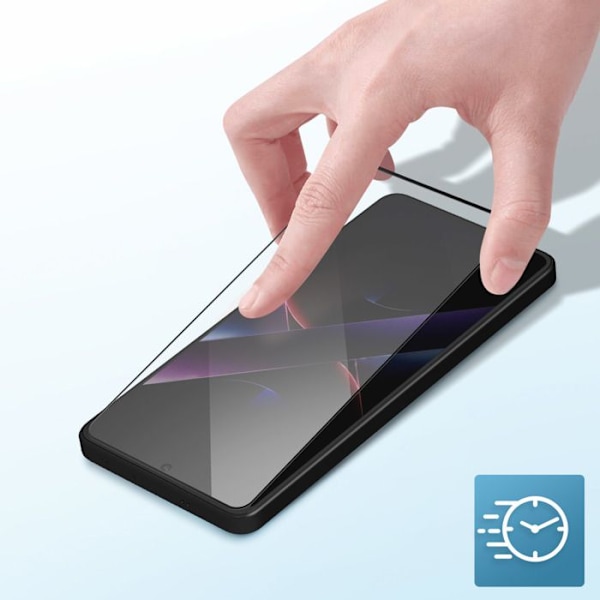 Härdat glas för Xiaomi Poco X7 Pro Repbeständig Svart Svart