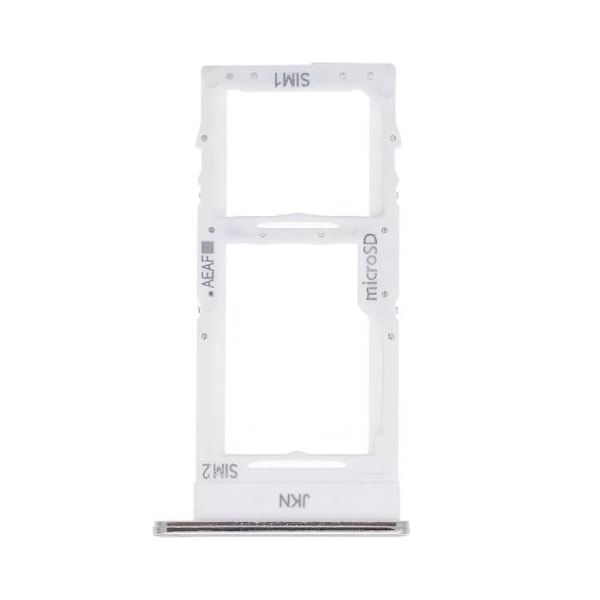 Tiroir til SIM-kort til Samsung Galaxy A51 Nano SIM + Micro-SD Original Samsung Hvid Vit