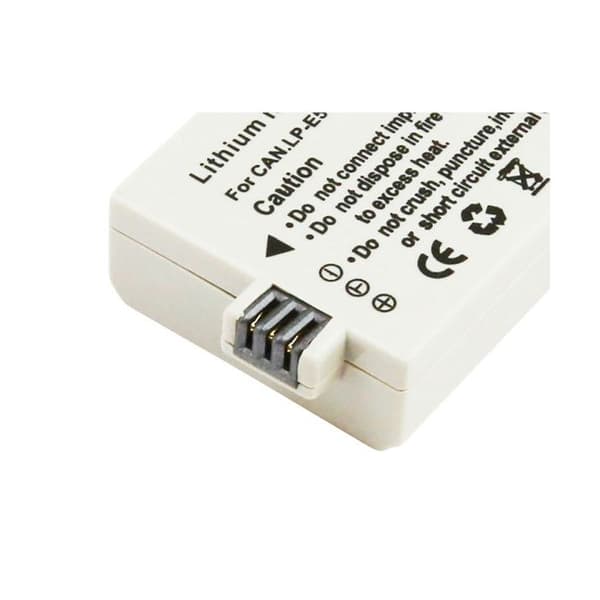 Li-ion batteri 1000mAh Kamera 7.4V Kompatibel LP-E5 Canon EOS 1000D