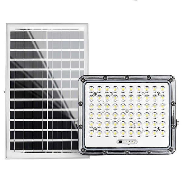LED Projektor 13W Udendørs 9000K med 15W Solpanel Grå Grå