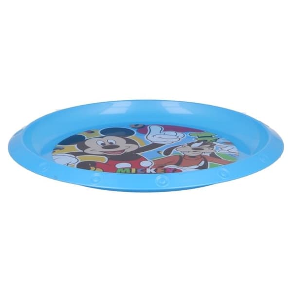 Desserttallerken - MICKEY MOUSE - Mickey Mouse - Blå - 1 stk - Barn Blå