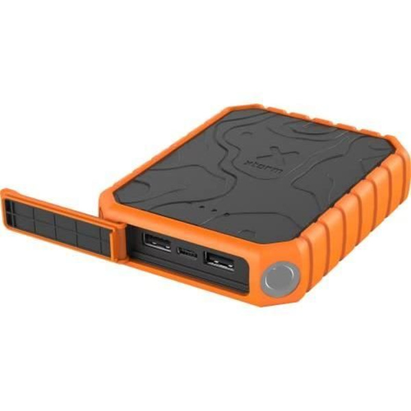 Powerbank Outdoor - XTORM XR101 - 10000mAh - Vedenpitävä IP65 musta, Oranssi