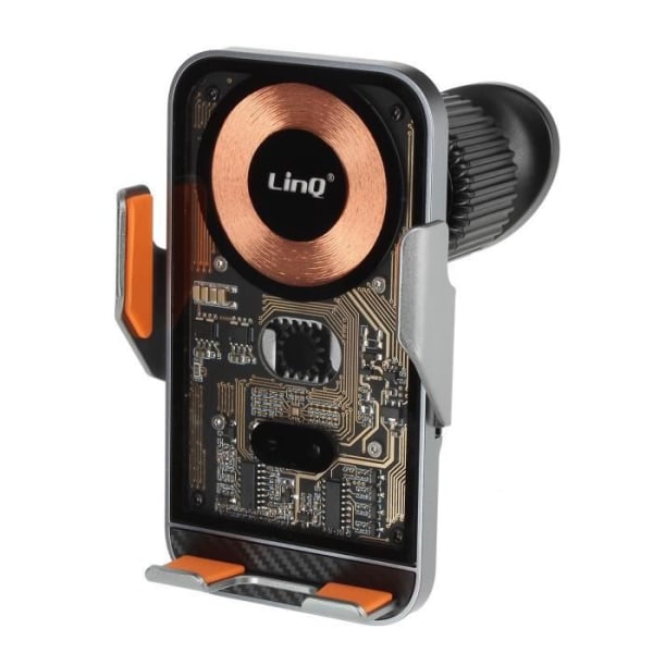 Support til bilinduktion - LinQ - Luftventil - 15W - Rotationsvenlig 360° - Infrarød sensor