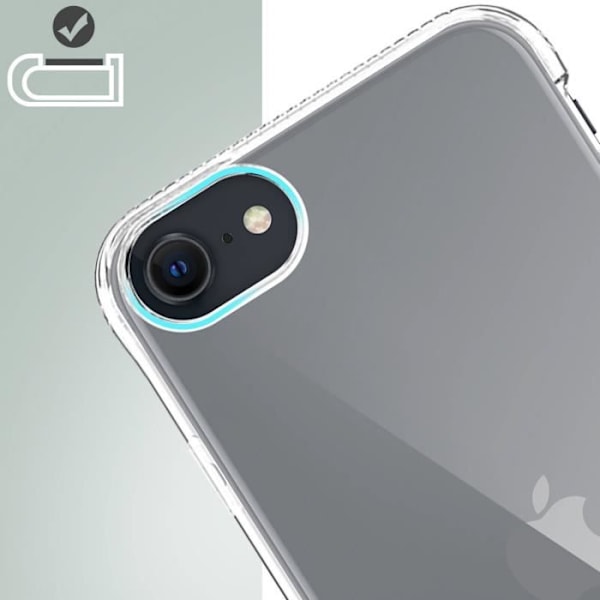 Cover til iPhone 6, 6s, 7 og 8 og SE 2020 / SE 2022 Forstærkede Itskins Vit