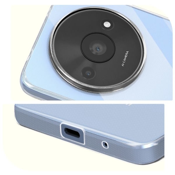 Coque Silikone Blød - Mayaxess - Xiaomi Redmi A3 - Gennemsigtig - Beskyttelse mod lette stød - Let design Transparent
