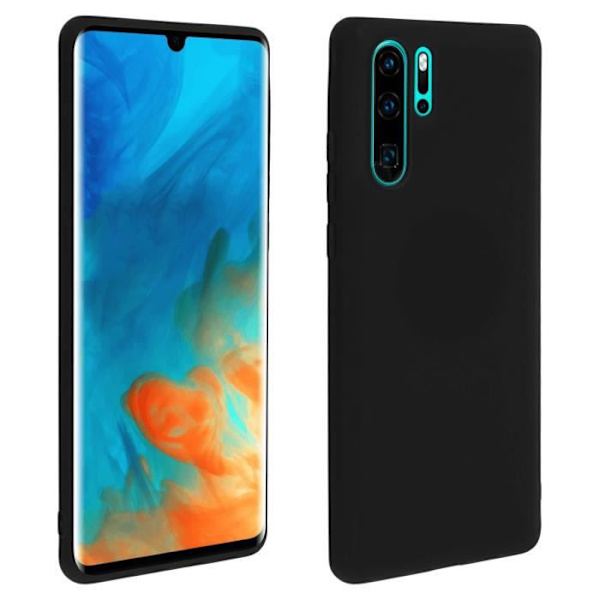 Coque - Huawei - P30 Pro - Silikon Gel - Mjuk - Hel skydd - Soft Touch Svart