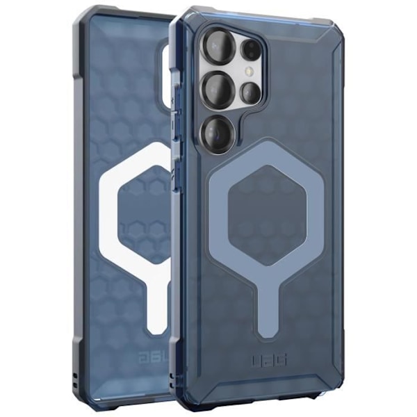 Samsung S25 Ultra Hunajakenno Läpinäkyvä Essential Armor UAG Sininen Blå