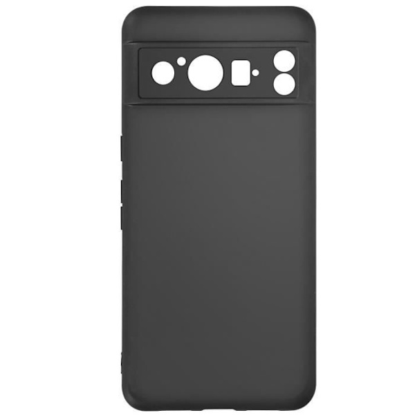 Coque - Klassisk Etui - Google Pixel 8 Pro - Blød Silikone - Stødbeskyttelse - Sort Svart